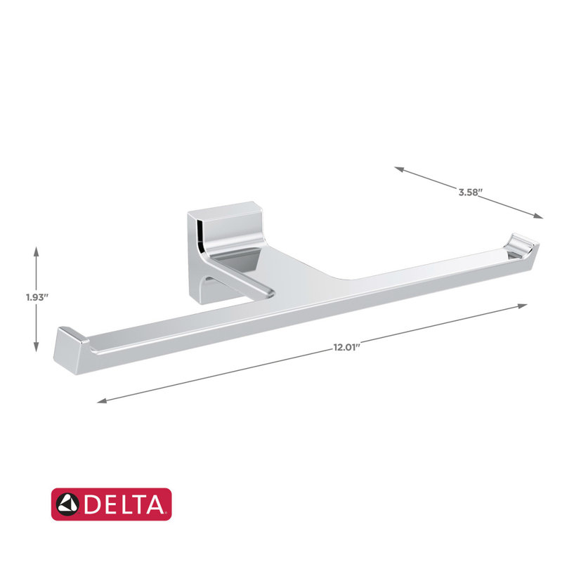 Delta Pivotal Double Tissue Wall Mount Toilet Paper Holder & Reviews